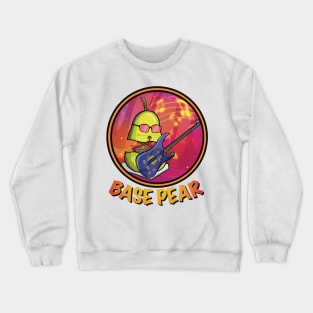 Base Pair (Bass Pear) a science and music pun Crewneck Sweatshirt